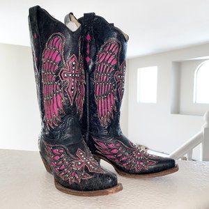 Corral Wing & Cross Boots